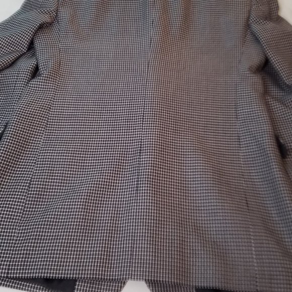 Irvine park Black and grey 38R plaid sport coat - Picture 5 of 6